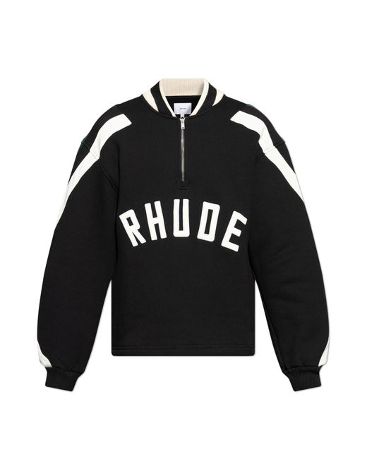 Rhude Black Sweatshirt for men