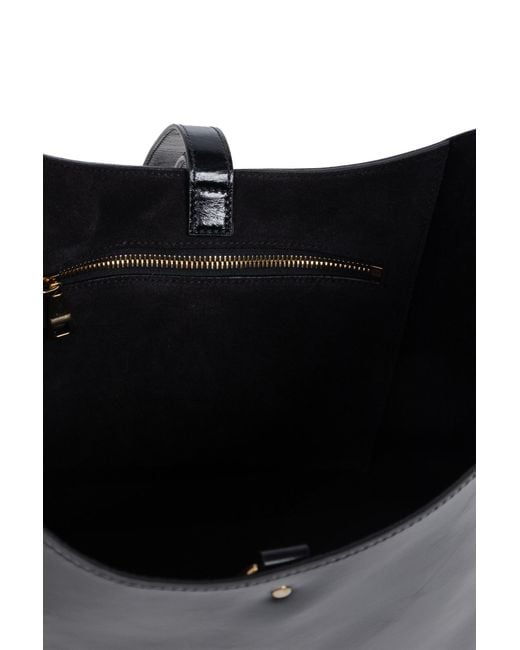 Chloé Black Marcie Hobo Small Shoulder Bag