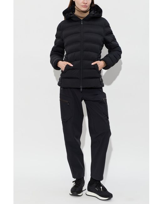 Moncler Black Down Jacket "Alete"