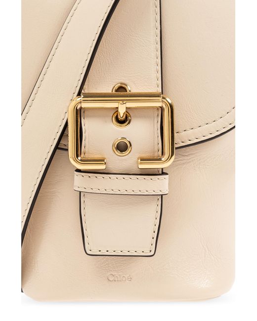 Chloé Natural Shoulder Bag Camera Mini