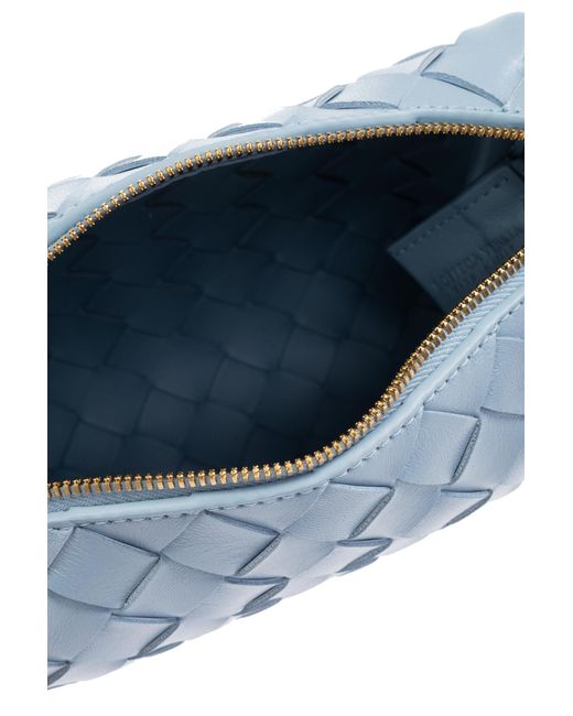 Bottega Veneta Blue Shoulder Bag `mini Loo[ Camera`,