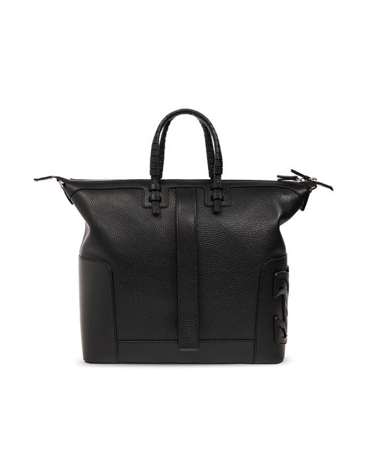 Casadei Black 'c-style' Shopper Bag,