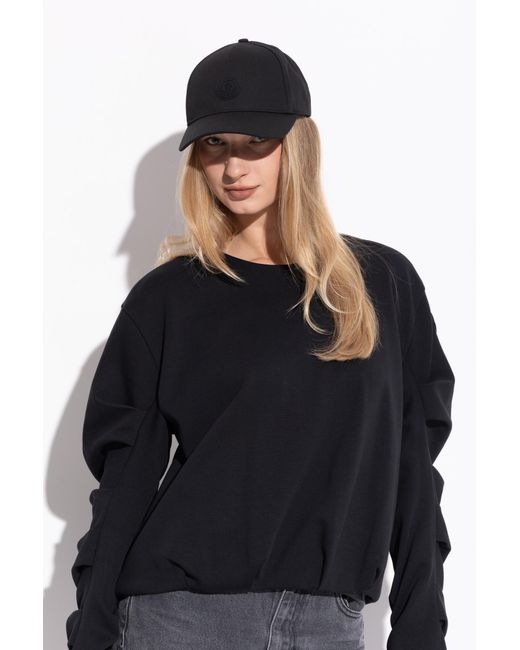Moncler Black Baseball Cap