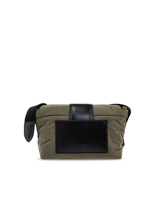 Jacquemus Black Shoulder Bag "Bambino" for men
