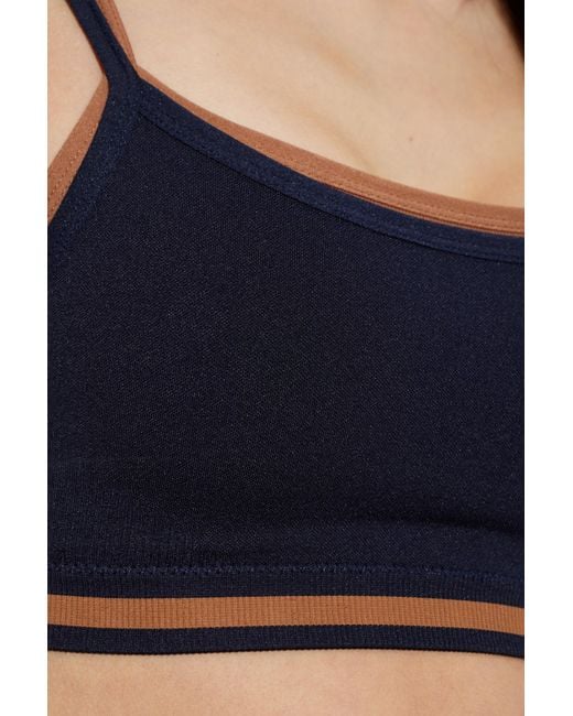 The Upside Blue "Form Seamless" Bra