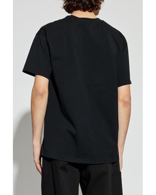 Givenchy Black T-Shirt With Logo for men