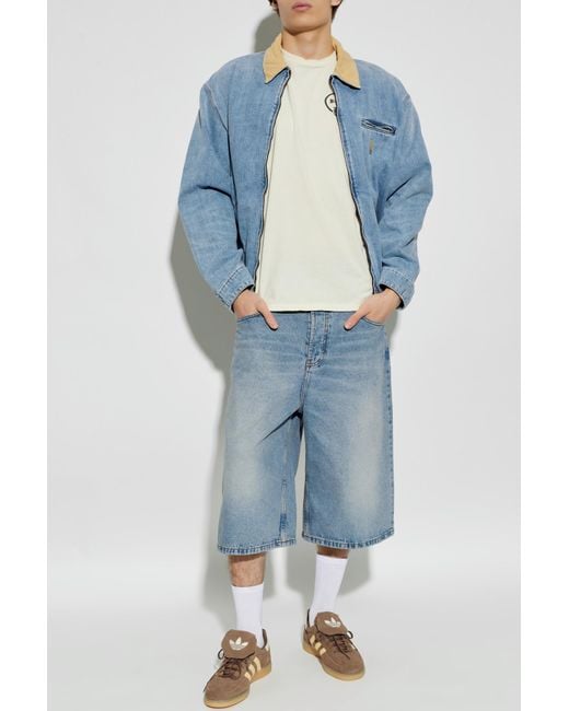 Carhartt Blue 'Og Detroit' Jacket for men