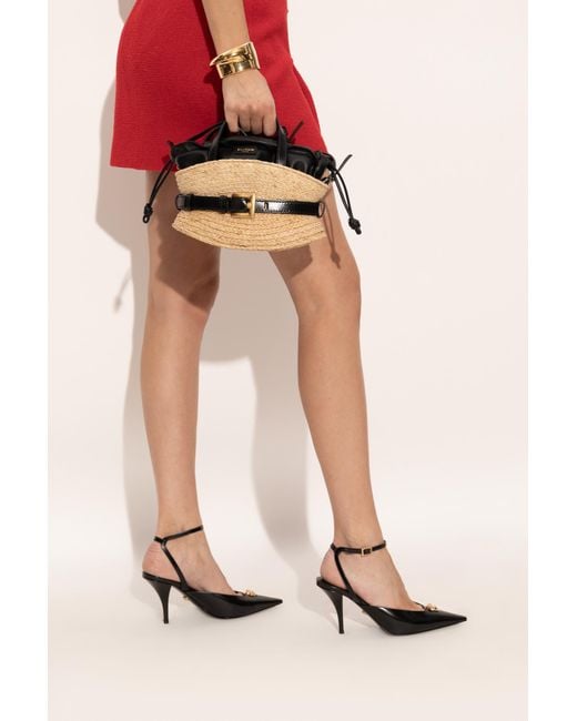 Balmain Pink Handbag "Shuffle Mini"