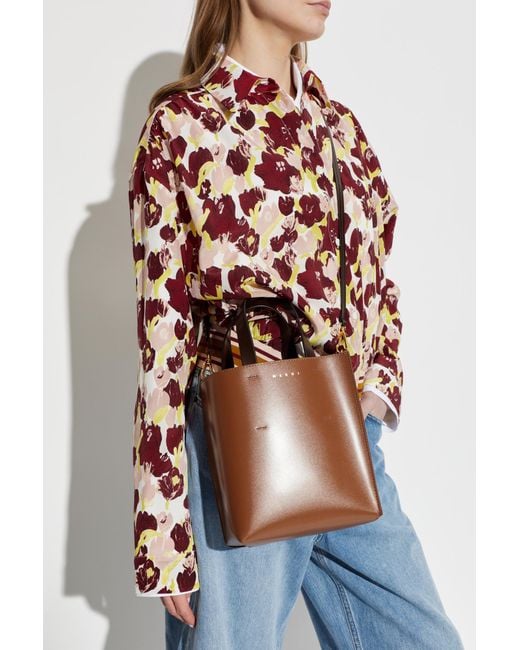 Marni Brown Museo Mini' Hand Bag