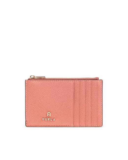 Furla Pink Card Holder "Camelia Medium"