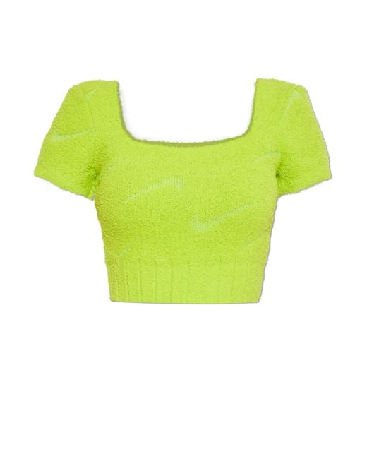Nike Yellow Short Top