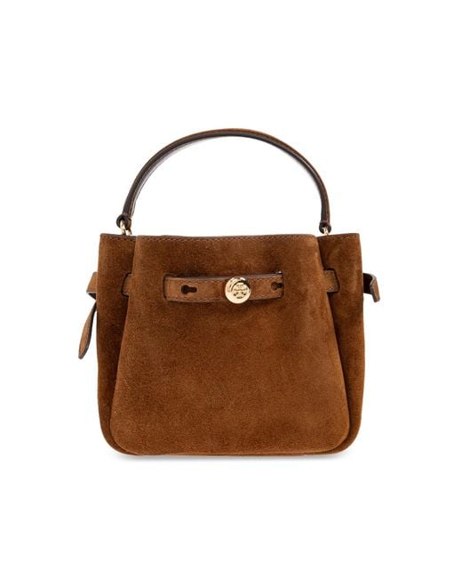 Tory Burch Brown Romy Mini Hand Bag
