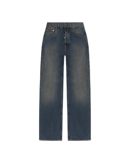 Golden Goose Deluxe Brand Blue Straight-Leg Jeans for men