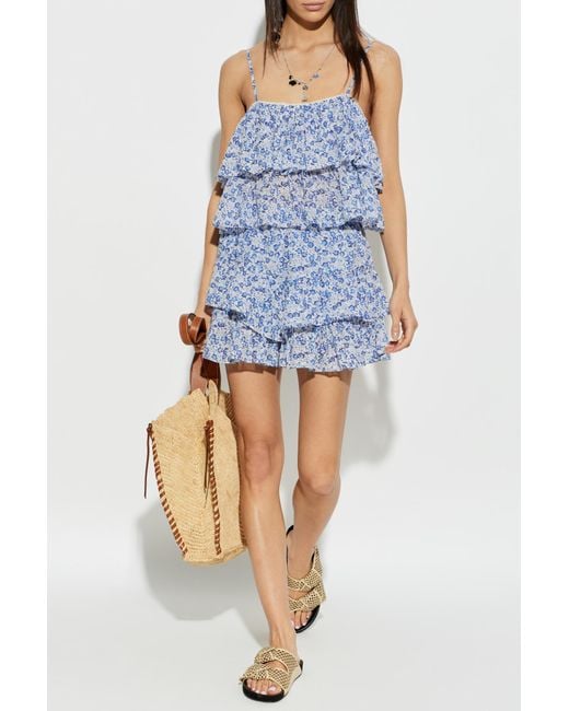 Isabel Marant Blue Top 'Erisa'