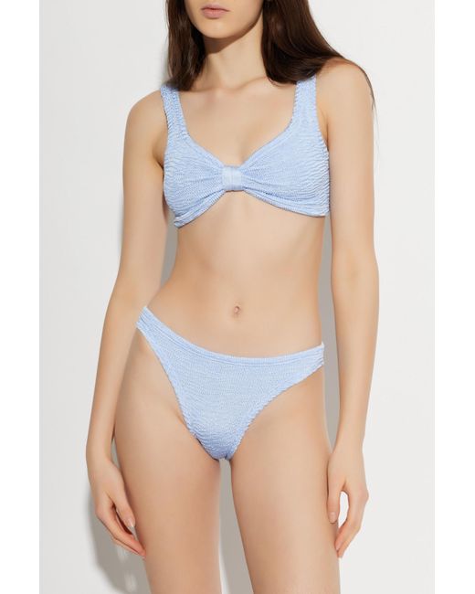Paramidonna Blue Two-Piece Swimsuit "Salma"
