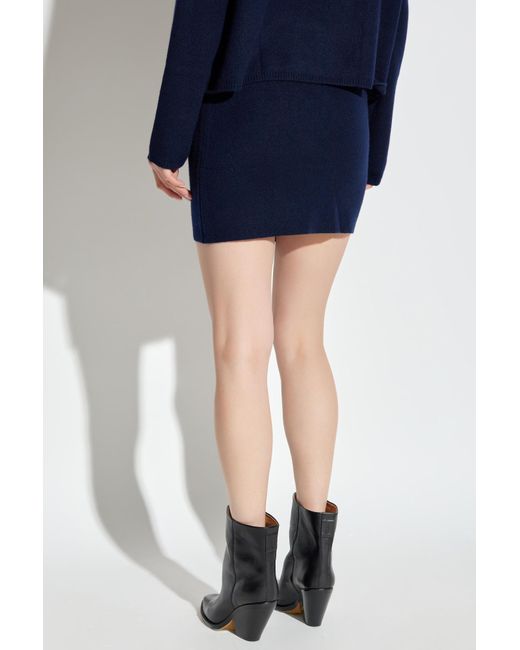 Lisa Yang Blue Mette Skirt