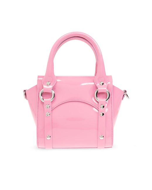 Vivienne Westwood Pink 'betty Mini' Shoulder Bag,