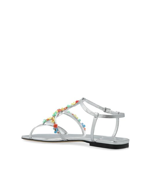 Jimmy Choo Pink Sandals 'Gwyn'