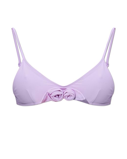 Coperni Purple Bikini Top