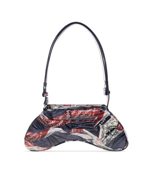 DIESEL White Play Crossbody Shoulder Bag