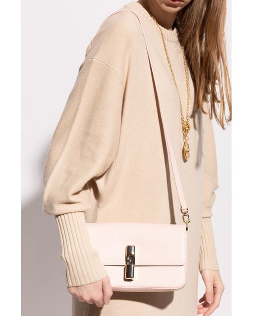 Furla Pink Shoulder Bag "Iride Small"