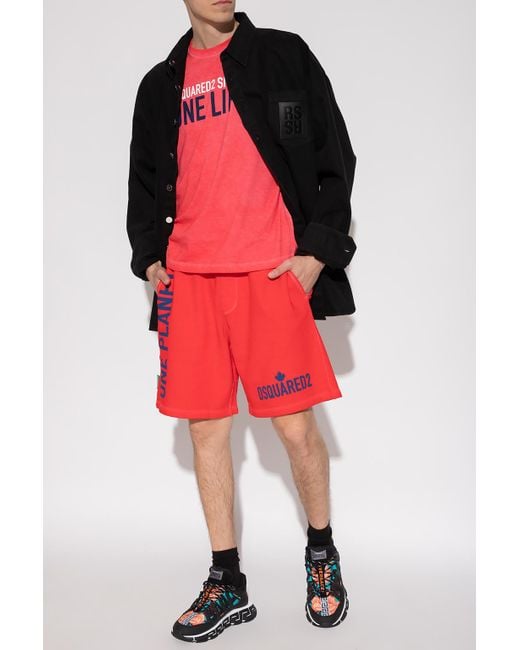 DSquared² Cotton Dsqua2 Sweat Shorts 