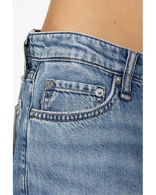 Rag & Bone Blue 'Logan' Jeans