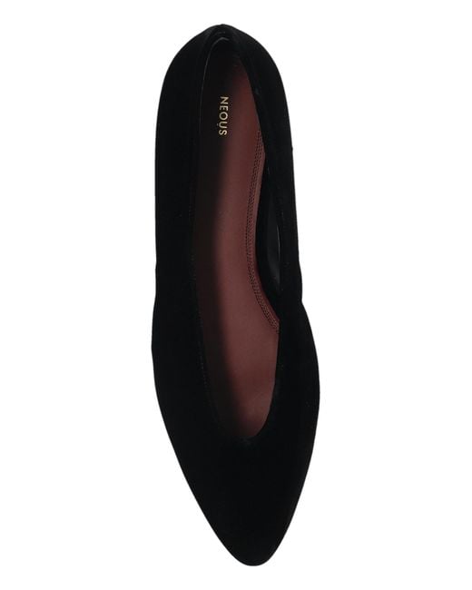 Neous Black Ballet Flats 'Beid'