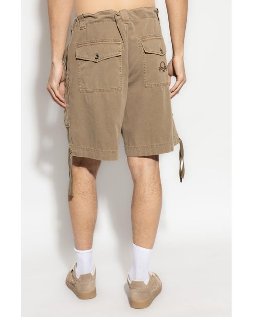 Moschino Natural Logo Shorts for men