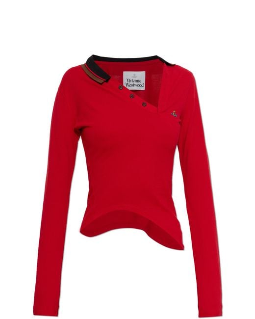 Vivienne Westwood Red "Glory" Polo