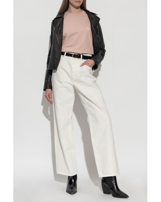AllSaints Pink T-Shirt "Underground"
