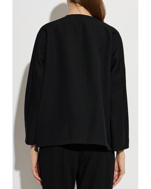 Jil Sander Black Wool Jacket