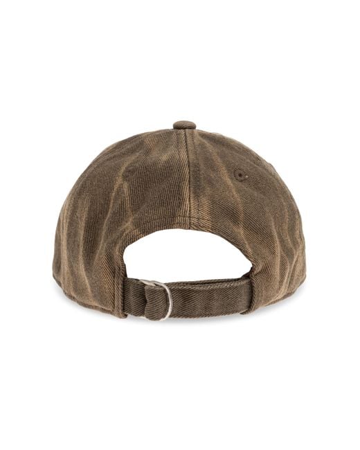 Acne Brown Baseball Cap