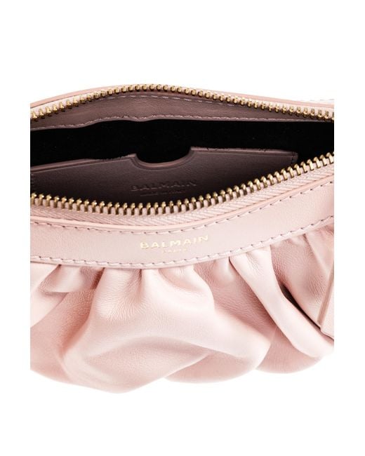 Balmain Blue 'Ebene Mini' Hand Bag
