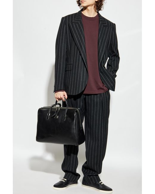 Dolce & Gabbana Black Long-Sleeve T-Shirt for men