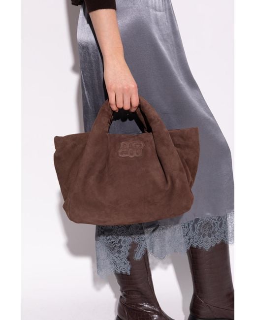 Munthe Brown Handbag 'Lix'