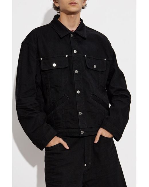 DSquared² Black Denim Jacket for men