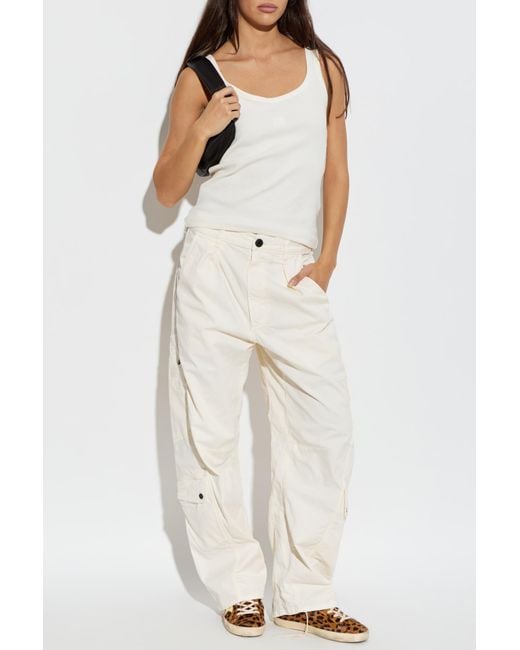 Citizens of Humanity White 'Flight' Trousers