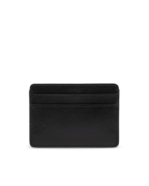 Versace Black Leather Card Holder
