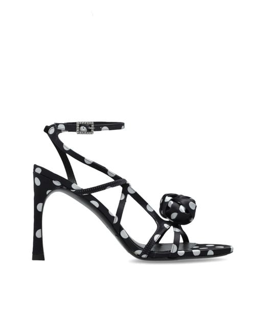 ROTATE BIRGER CHRISTENSEN Black Heeled Sandals