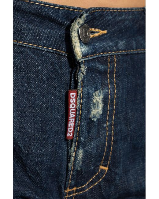 DSquared² Blue Jeans Medium Waist Jennifer