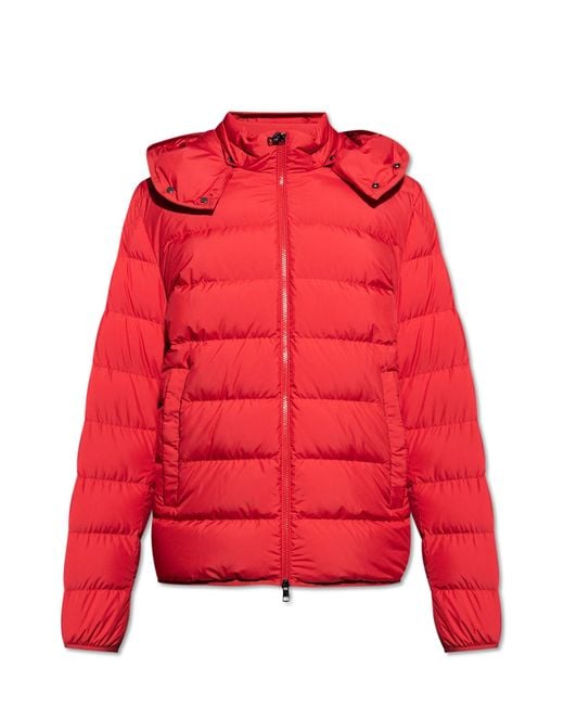 Moncler Red "Montbrocq" Down Jacket for men