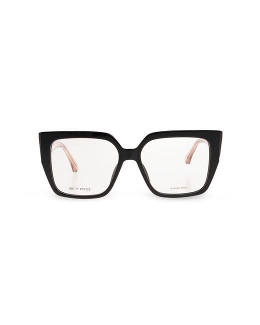 Etro Black Corrective Glasses