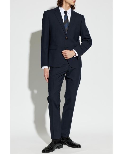 DSquared² Blue Wool Suit for men