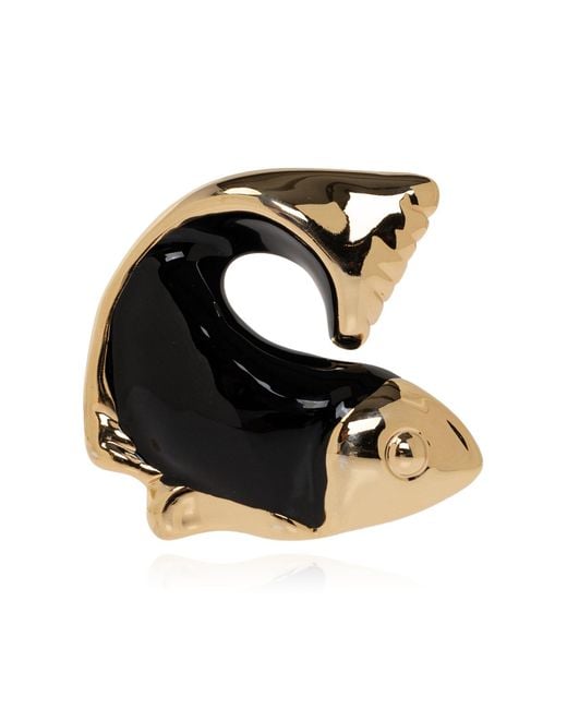 Jacquemus Black "Poisson" Earrings