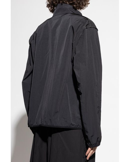 MCM Black Jacket With Logo for men