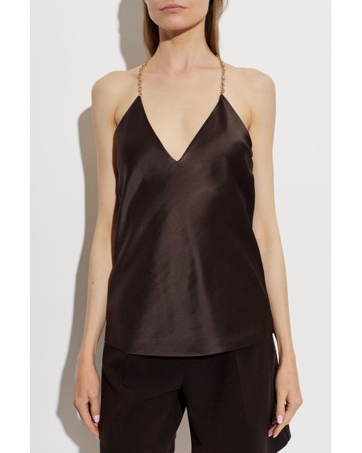 Sportmax Black Top 'Piombo'