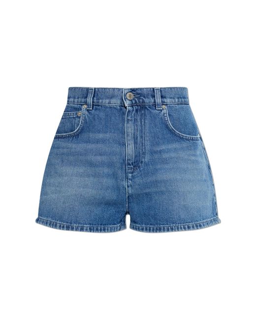 Moschino Blue Denim Shorts
