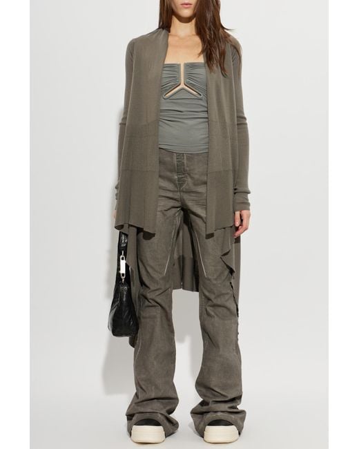 Rick Owens Natural Wool Sweater