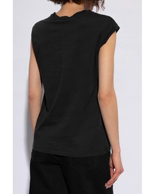 AllSaints Black ‘Hunter Brooke’ T-Shirt
